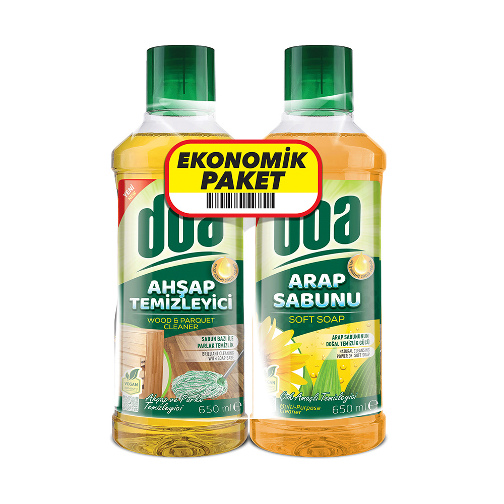 Doa Arap Sabunu 650 ml+Ahşap Temizleyici 650 ml