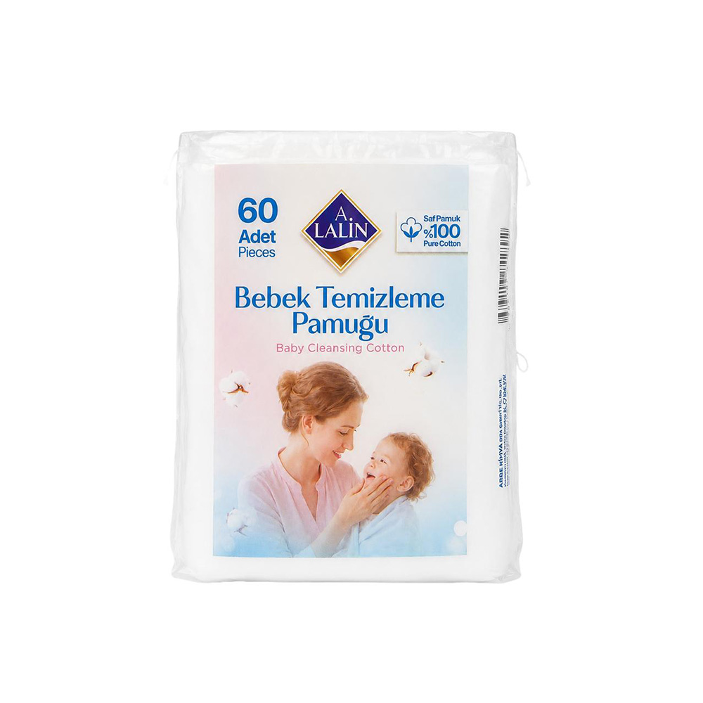 Alalin Bebek Temizleme Pamuğu 60 lı