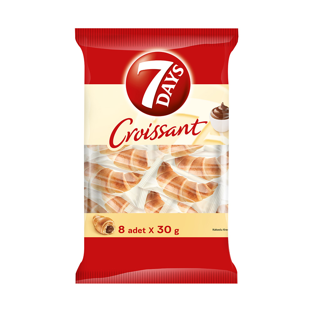 7Days Kakao Kremalı Kruvasan 240 gr