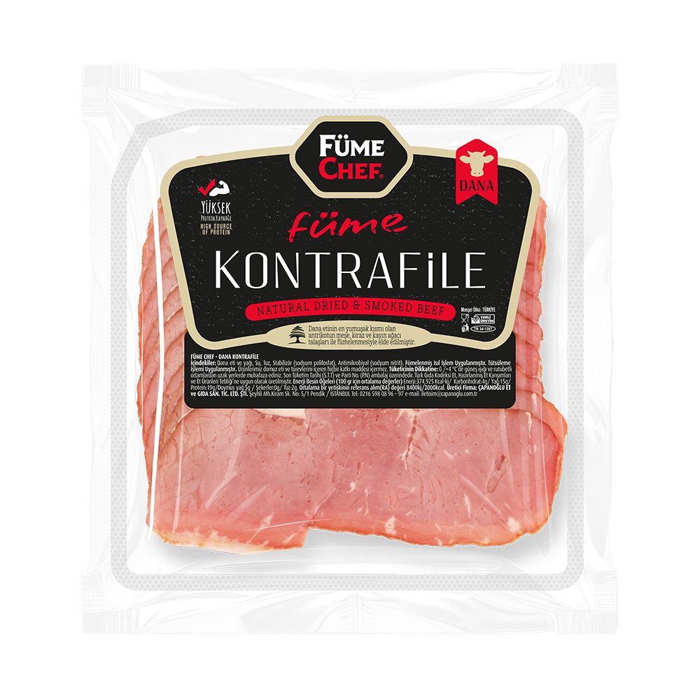 Fümechef Dilimli Füme Kontrafile 100gr
