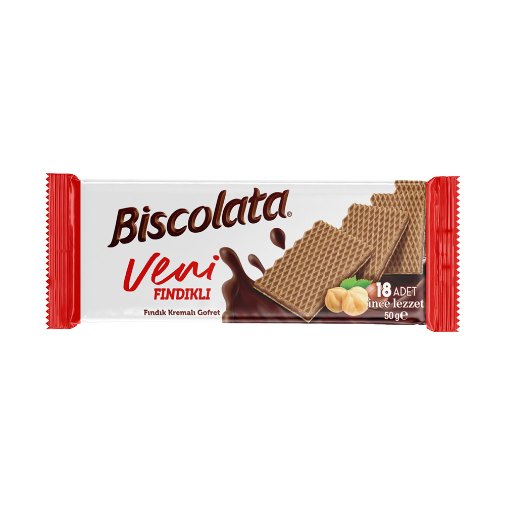 Şölen Biscolata Veni Fındıklı Gofret 50 gr