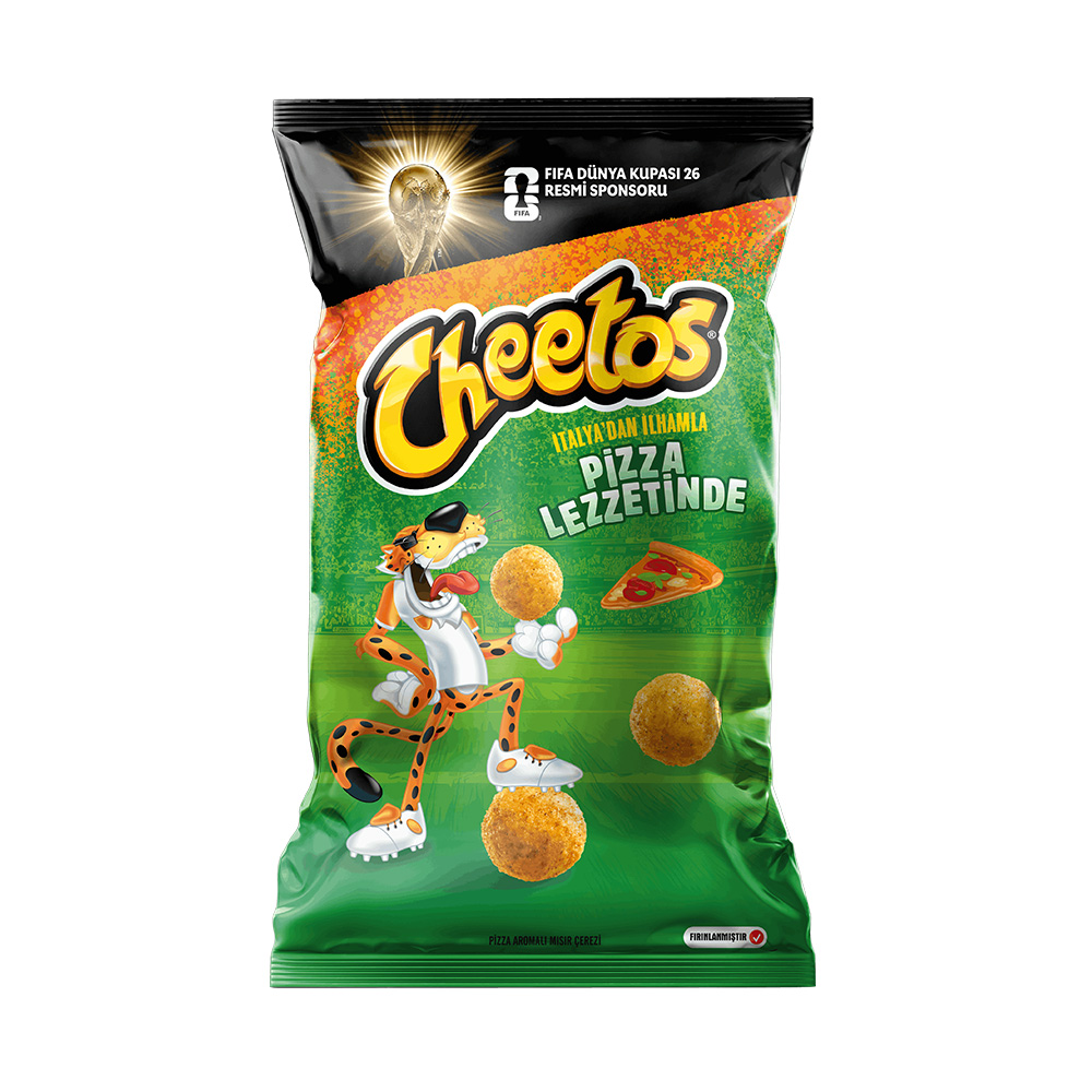 Cheetos Pizza Aromalı Aile Boy Cips 80 gr