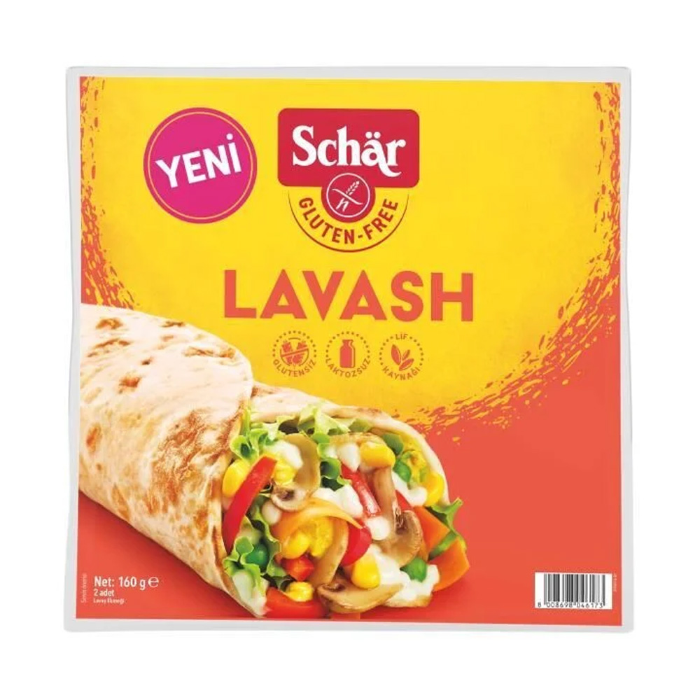 Lavash Glutensiz Lavaş Ekmeği 160 gr