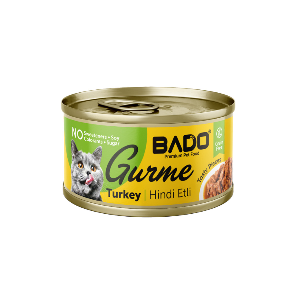 Bado Hindi Etli Gurme Yaş Kedi Maması 85 gr