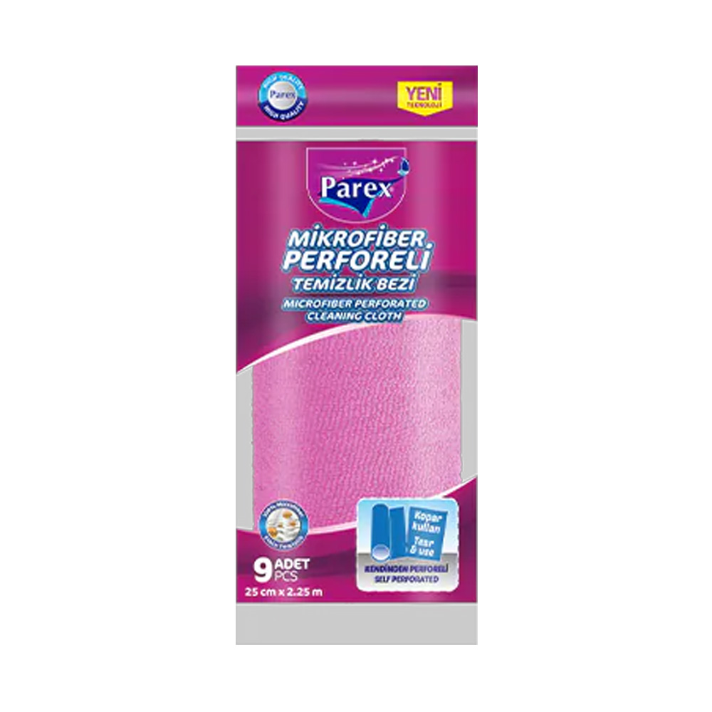 Parex Microfiber Perforeli Mikrofiber Rulo Bez 9 lu