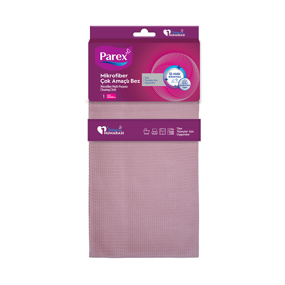 Parex Mikrofiber Çok Amaçlı Bez