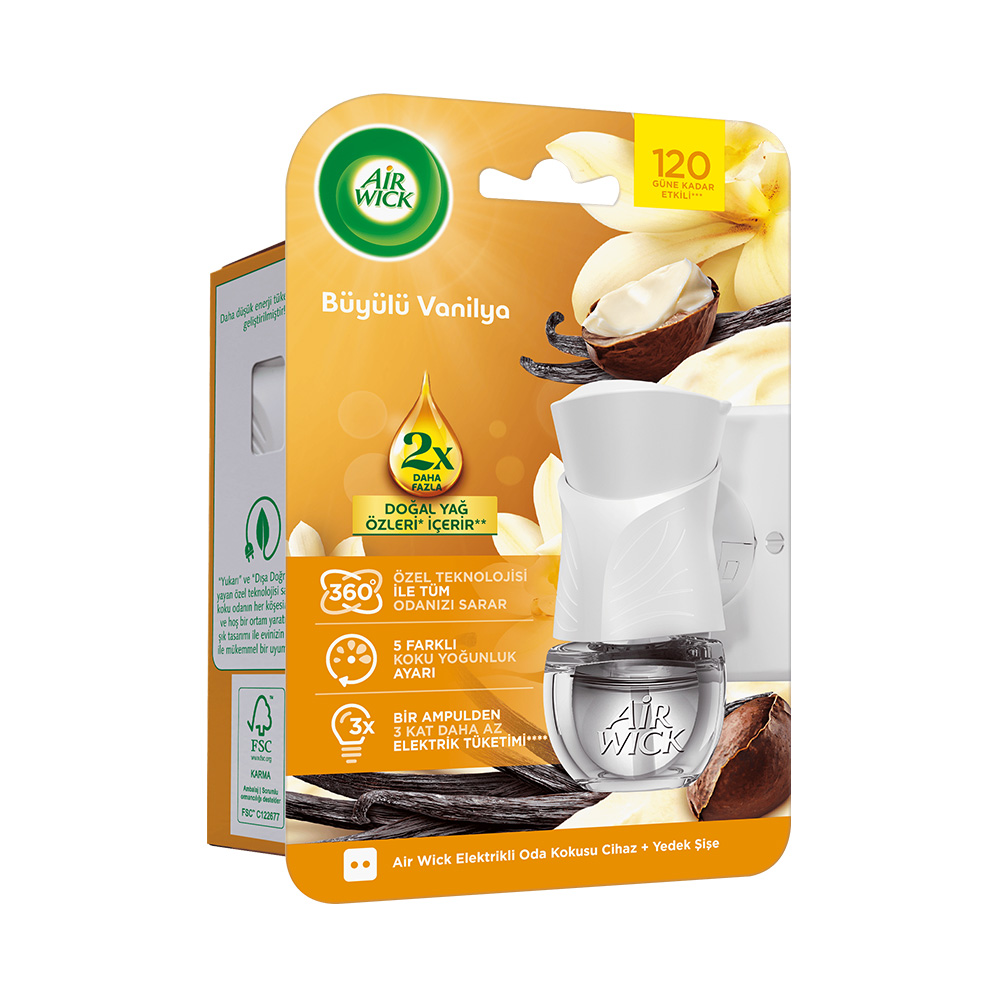 Air Wick Elektrikli Kit Büyülü Vanilya 19 ml
