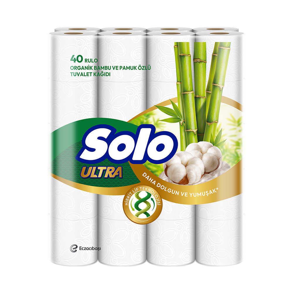 Solo Beyaz Tuvalet Kağıdı 40'lI Ultra