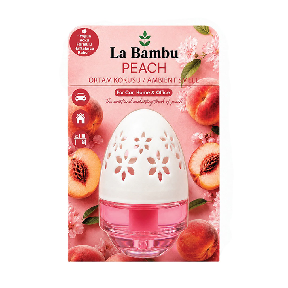 LA Bambu Küre Koku 100 Ml Şeftali