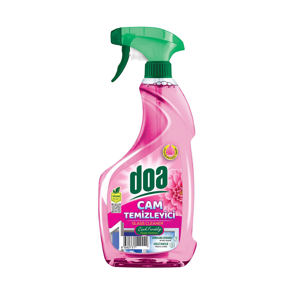 Doa Cam Temizleyici 750 ml Çiçek Ferahlığı