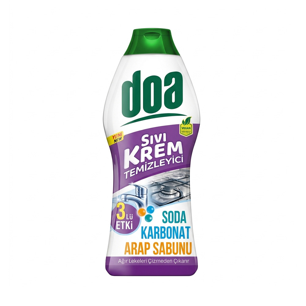 Doa Sıvı Krem Soda Karbonat Arap Sabunu 750 ml