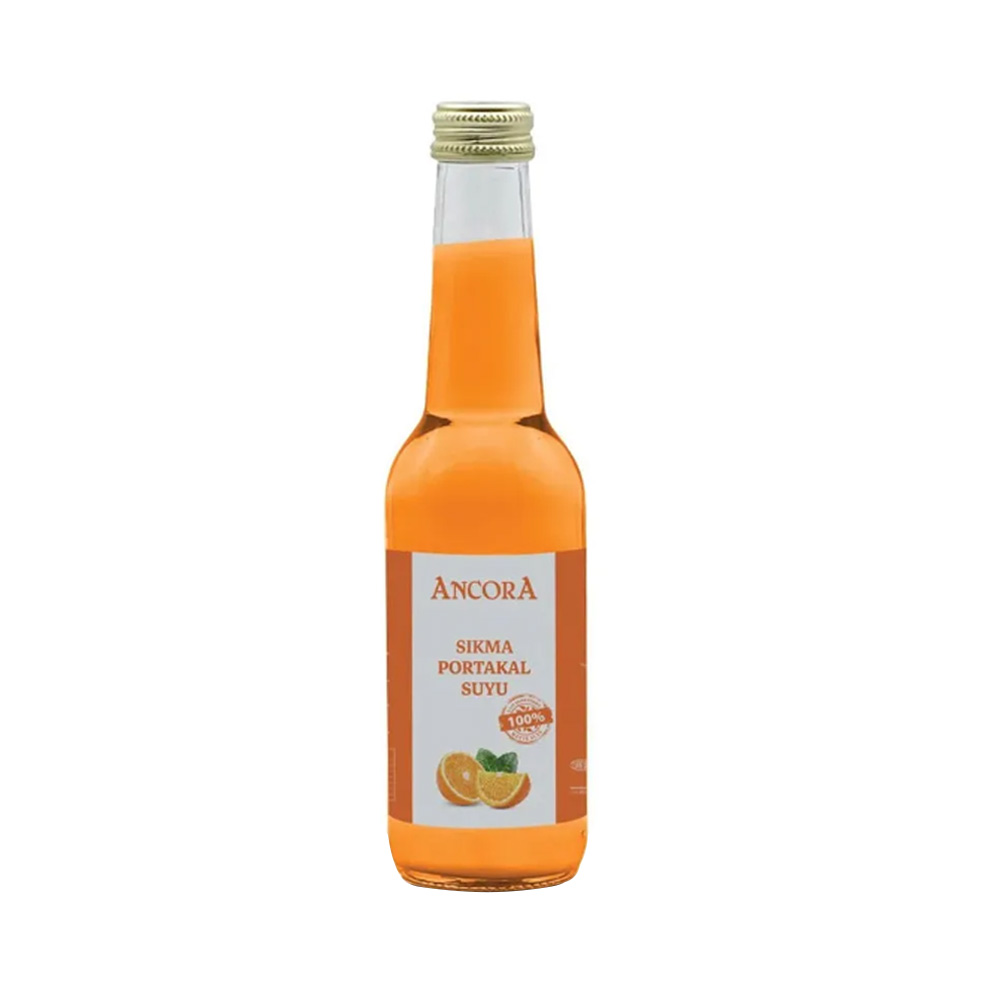 Ancora Sıkma Portakal %100 Meyve Suyu 250 ml