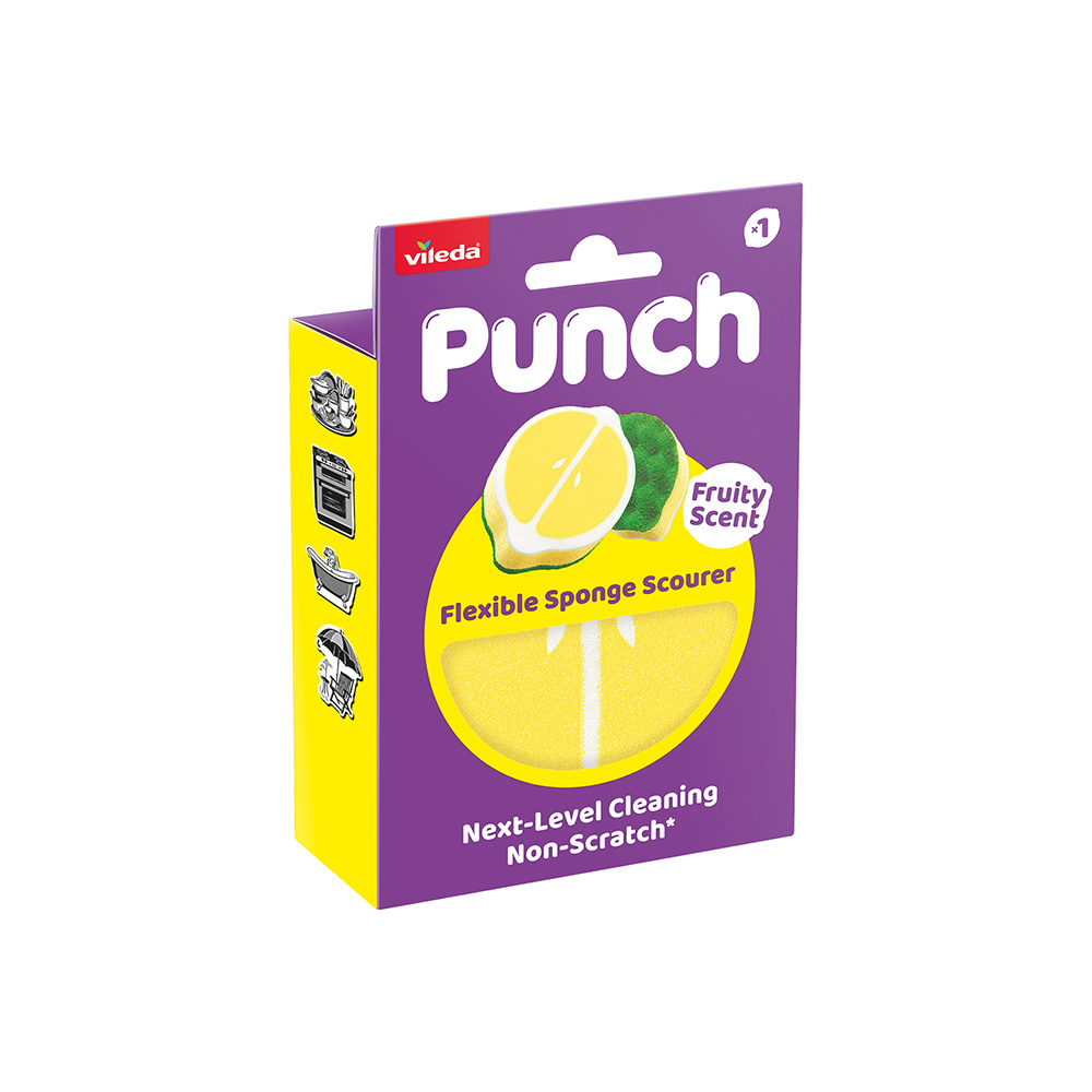 Vileda Sünger Punch Lemon