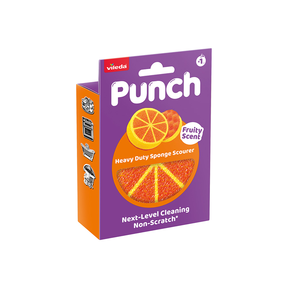 Vileda Sünger Punch Orange