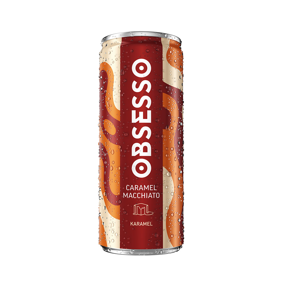 Obsesso Caramel Macchiato Kutu 250 ml