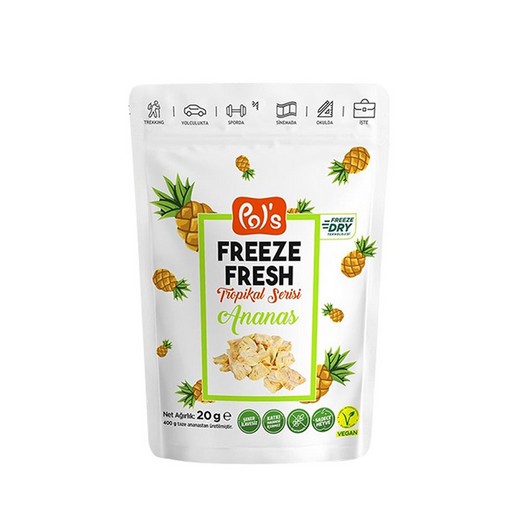 Pol’s Freeze Fresh Ananas 20 gr