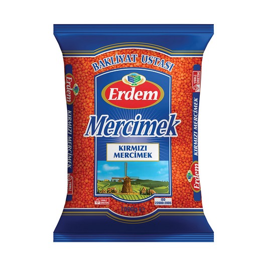 Erdem Kırmızı Mercimek Yerli 1 kg