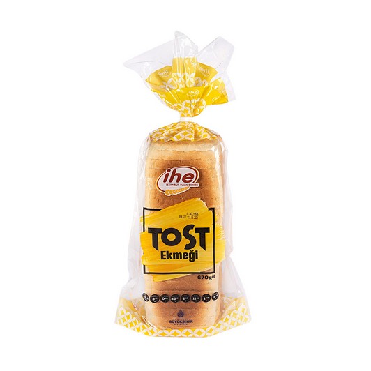 IHE Tost Ekmeği Jumbo 670 gr
