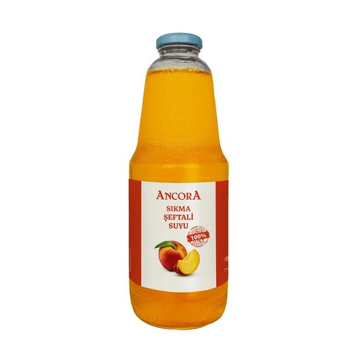 Ancora Şeftali Suyu %100 1 lt