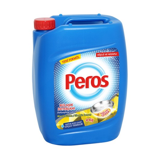 Peros Bulaşık Deterjanı Limon 4 kg