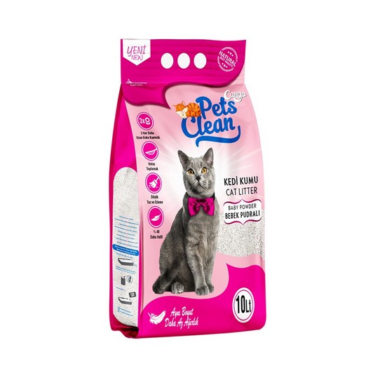 Cango Pets Clean Kedi Kumu Bentonit 10 lt