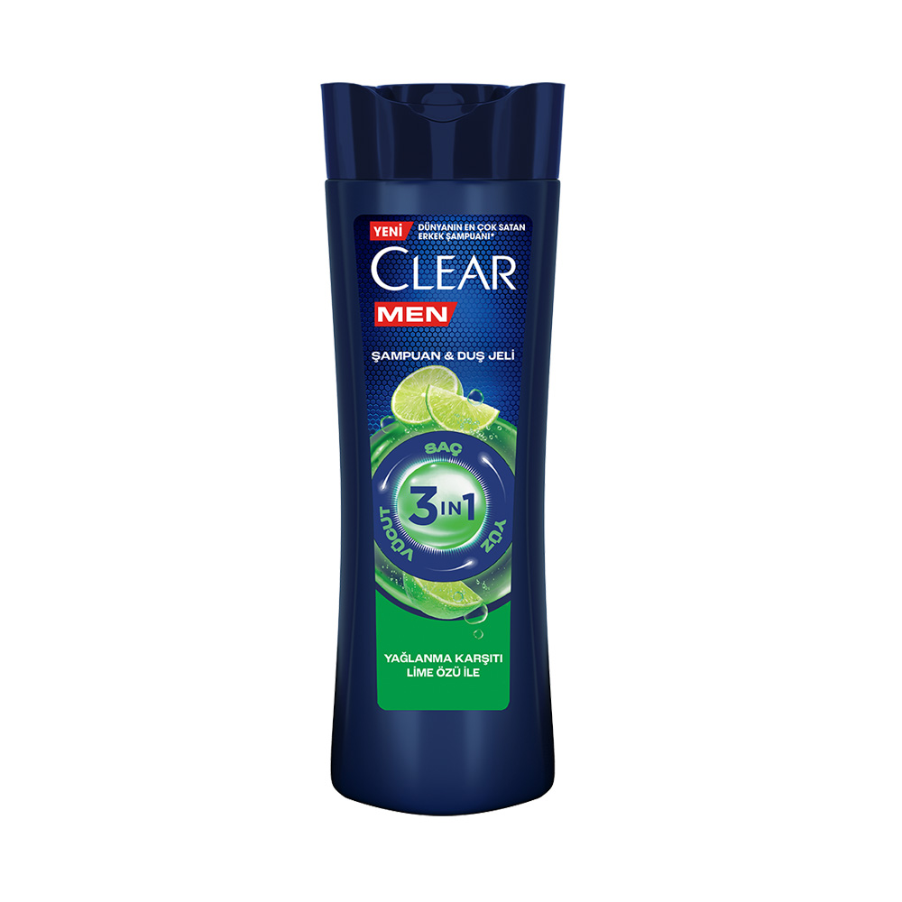 Clear Men Cool Sport 3ın1 350 ml
