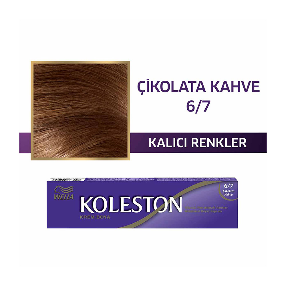 Wella Koleston Single Tüp Boya 6/7 Çikolata Kahve