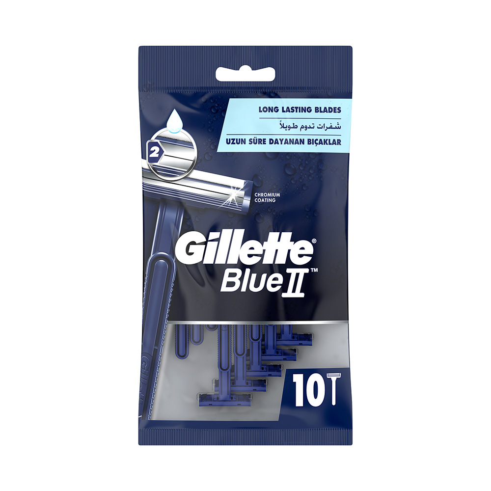Gillette Blue2 Kullan At Tıraş Bıçağı 10'lu