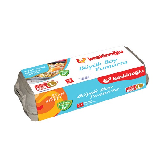 Keskinoğlu Yumurta 10'lu L Boy