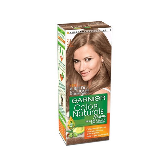 Garnier Color Naturals Saç Boyası Küllü Kumral No 7.1 112 ml
