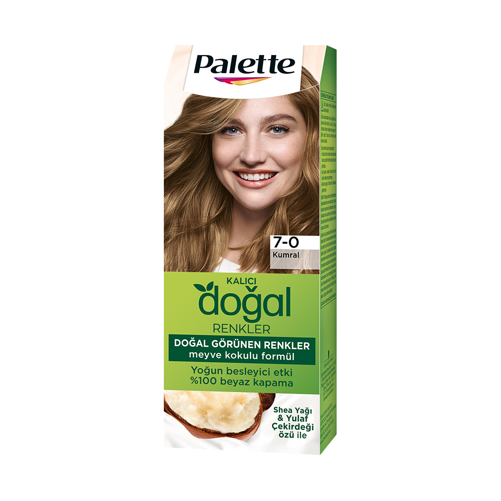 Palette Doğal Renkler 7.0 Kumral Saç Boyası 110 ml