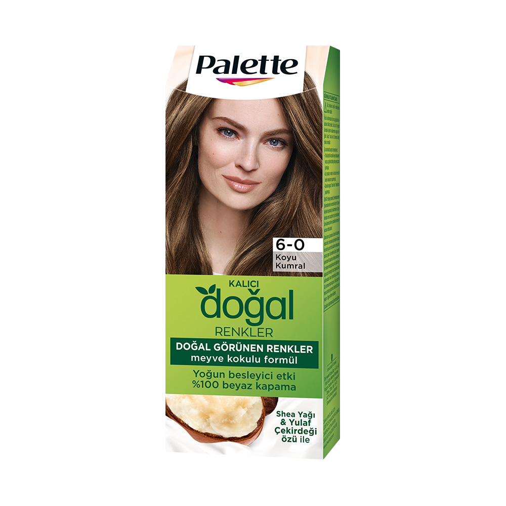 Palette Doğal Renkler 6.0 Koyu Kumral Saç Boyası 110 ml