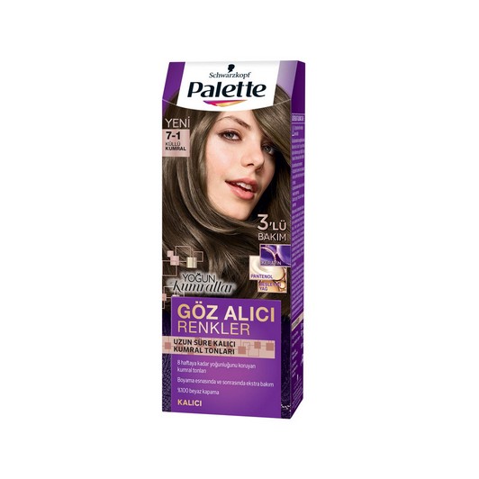 Palette Göz Alıcı Renkler 7.1 Küllü Kumral 110 ml