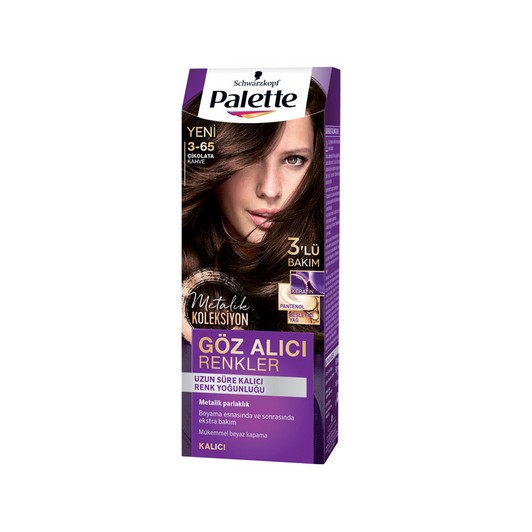 Palette Göz Alıcı Renkler 3.65 Çikolata Kahve 110 ml