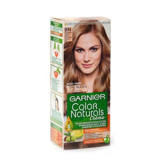 Garnier Color Naturals Saç Boyası Doğal Açık Kumral No 8 112 ml