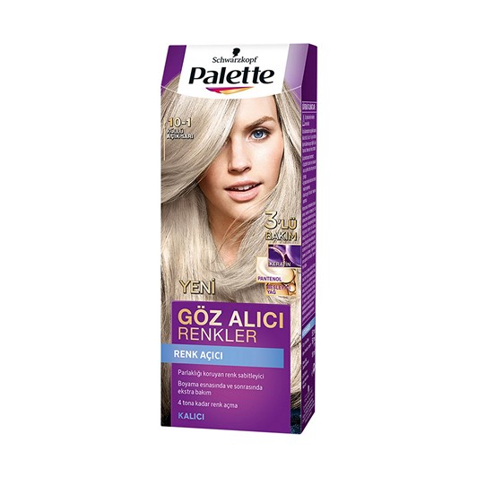 Palette Göz Alıcı Renkler 10.1 Küllü Açık Sarı 110 ml