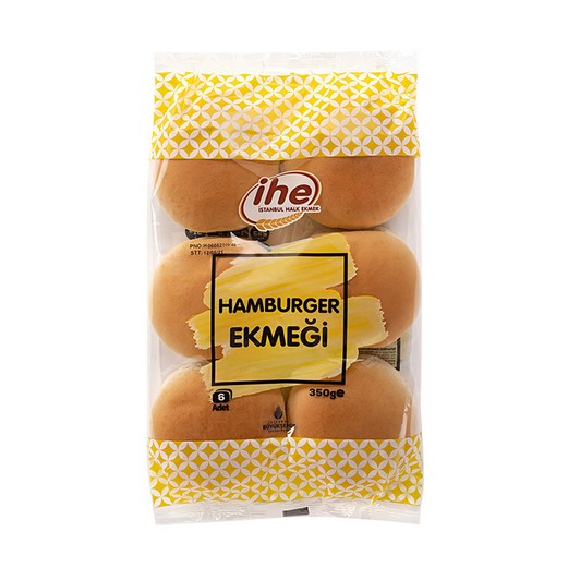 IHE Hamburger Ekmeği 6'lı 350 gr