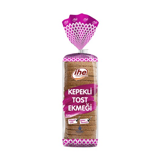 IHE Kepekli Tost Ekmeği 500 gr