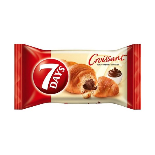 7Days Kakao Kremalı Kruvasan 60 gr