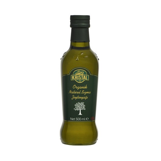 Kristal Organik Zeytinyağ Cam 500 ml