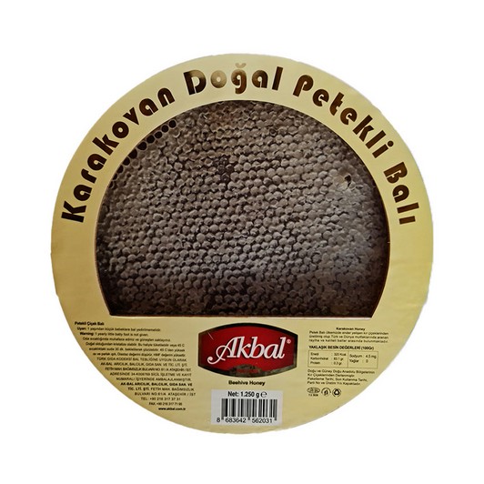 Akbal Karakovan Ahşap Bal 1250 gr