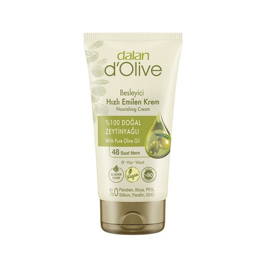 Dolive El&Vücut&Yüz Kremi Zeytinyağlı 60 ml