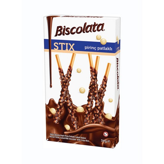 Şölen Biscolata Stix Pirinç Patlaklı 34 gr