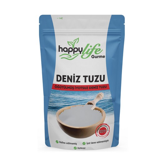 Happy Life Gurme Deniz Tuzu 500 gr