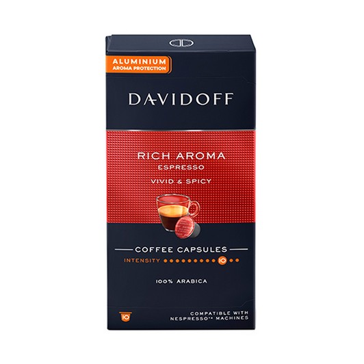 Davidoff Rich Aroma Espresso Karamel 10'lu Kahve