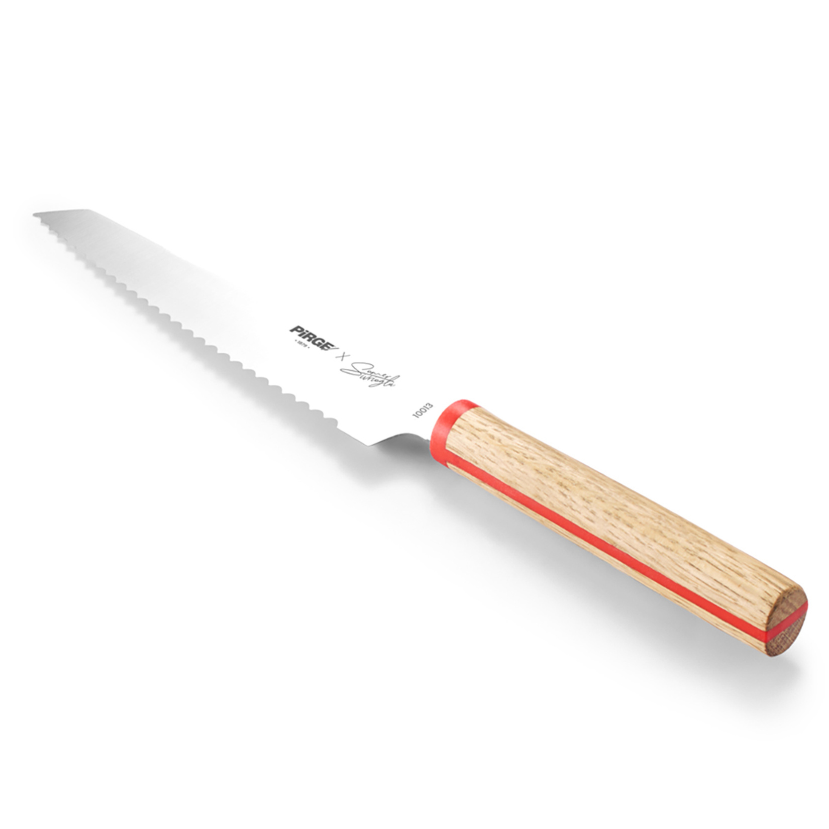 Pirge X Somer Sivrioğlu Dişli Ekmek Bıçağı 17.5 Cm
