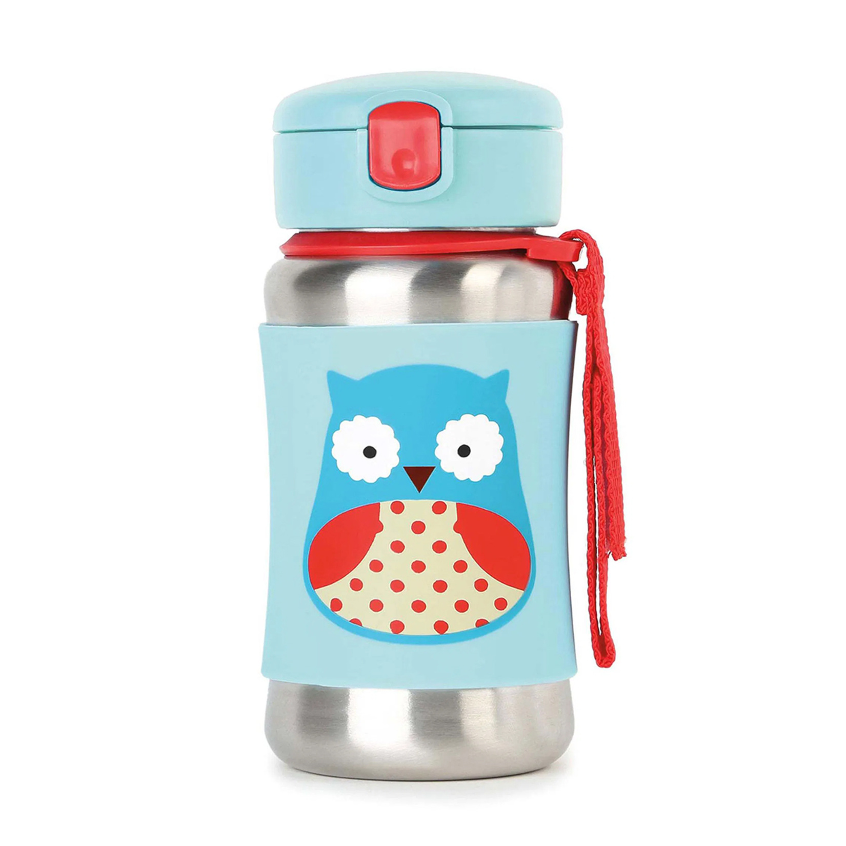 Skip Hop Zoo Pipetli Paslanmaz Çelik Suluk Baykuş