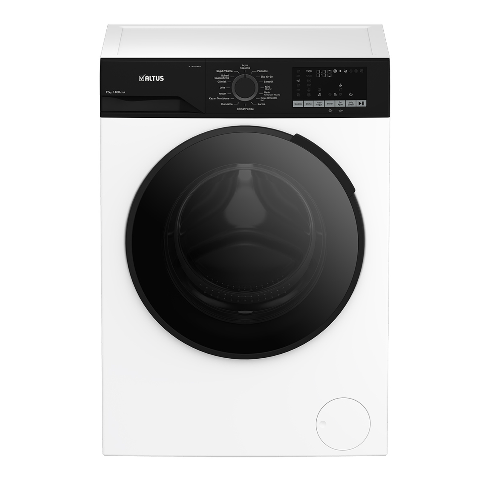 Altus ALCM121460D 12 Kg 1400 Devir Beyaz Çamaşır Makinesi