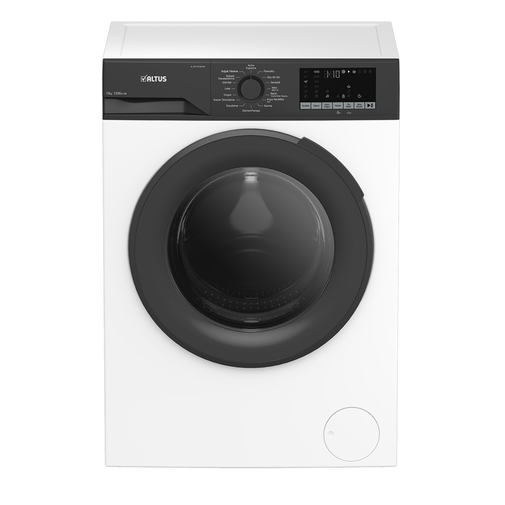 Altus ALCM101254MC 10 Kg 1200 Devir Beyaz Çamaşır Makinesi