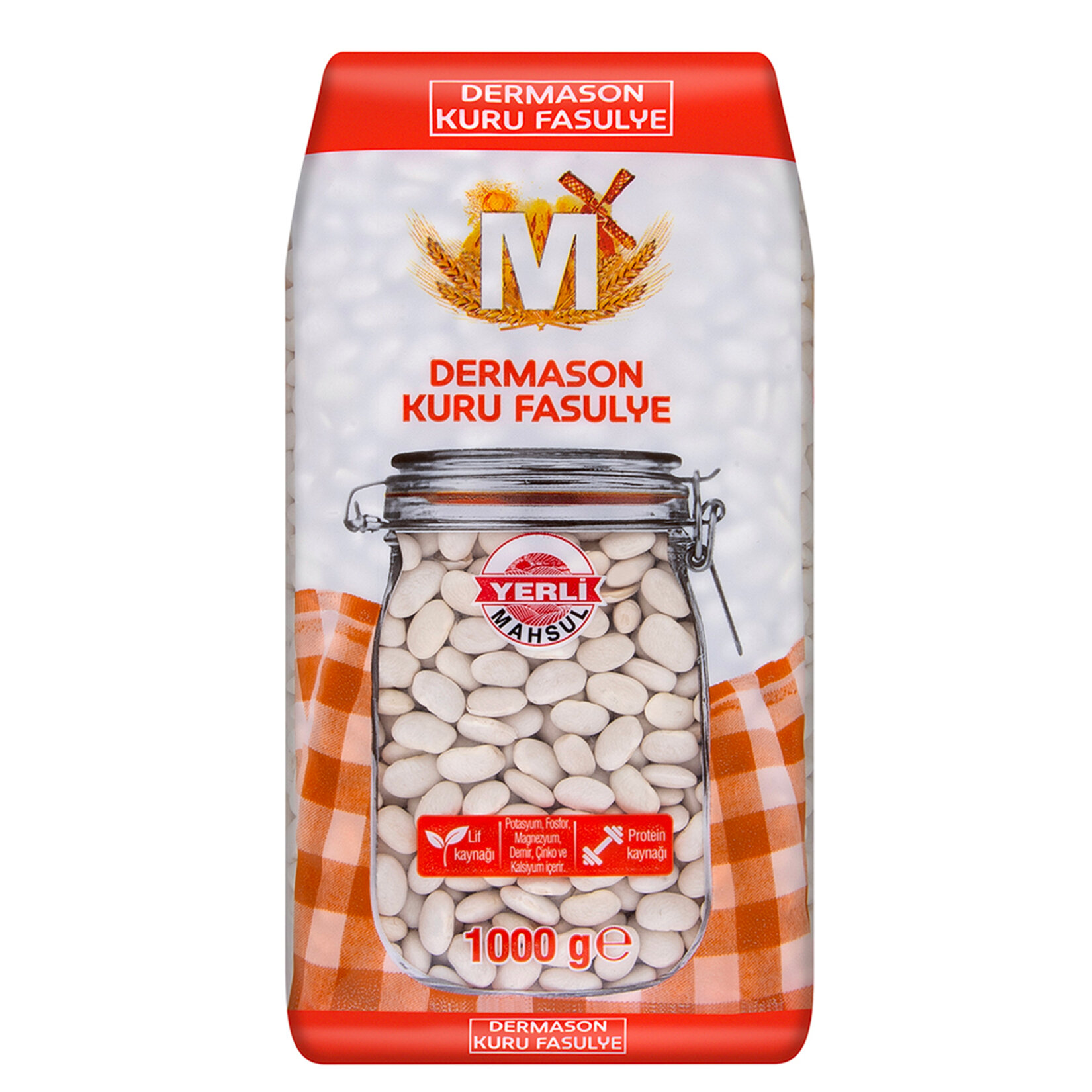 Migros Dermason Kuru Fasulye 1 Kg